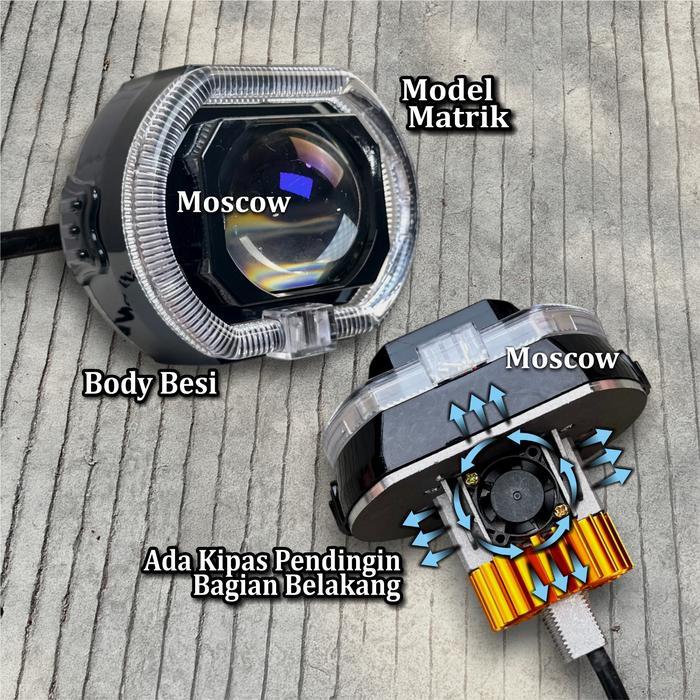 CAHAYA ขายส่งโปรเจคเตอร์ประเภทบิล Lg3 3 นิ้ว Matrix White Light Plus Shrud และ Devil Projector Bild