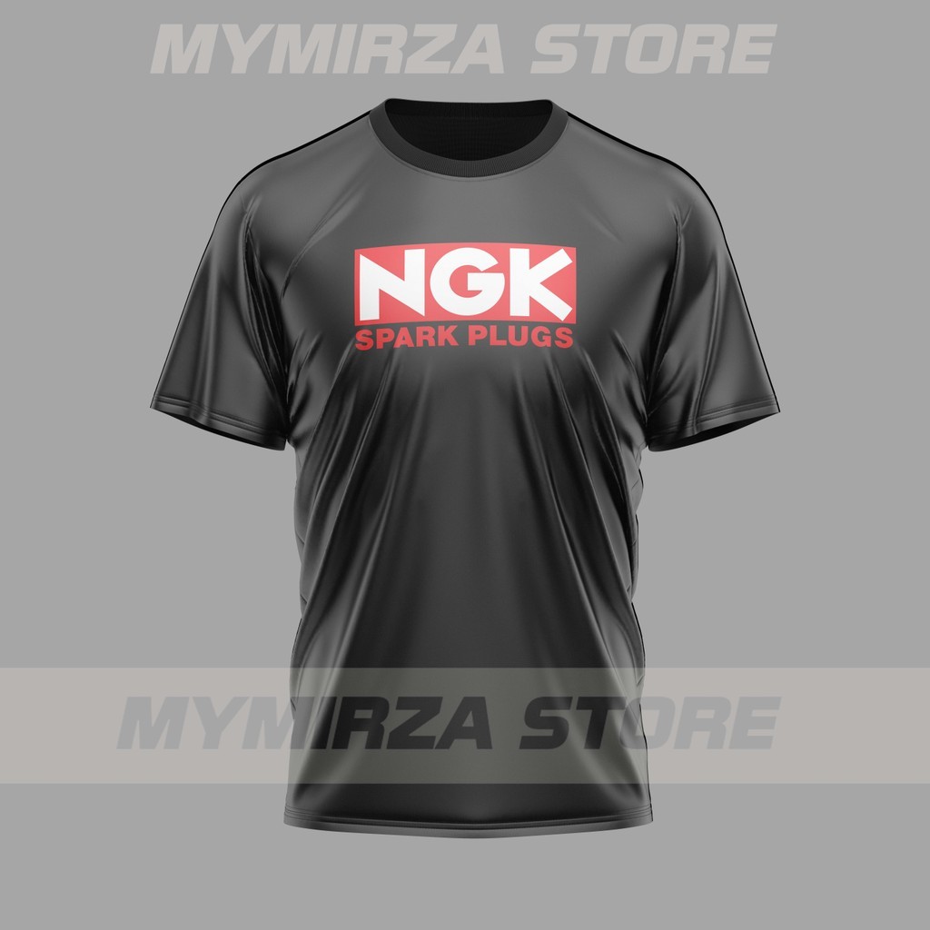 เสื้อแข่งเสื้อยืด Ngk Spark Plugs