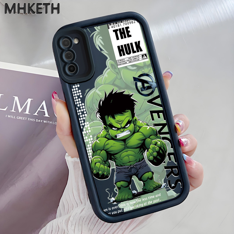 MHKETH เคสสำหรับ Samsung Galaxy A03s A02s M02s F02s เคสโทรศัพท์ออกแบบการ์ตูนยอดนิยมรุ่น Q