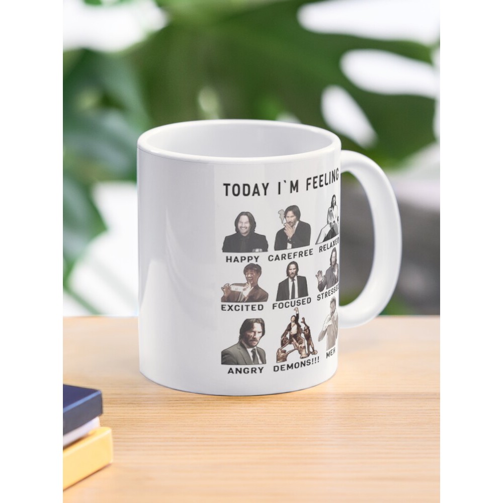 แก้วกาแฟ John Wick - ความรู้สึกตลก - แก้วกาแฟ Keanu Reeves