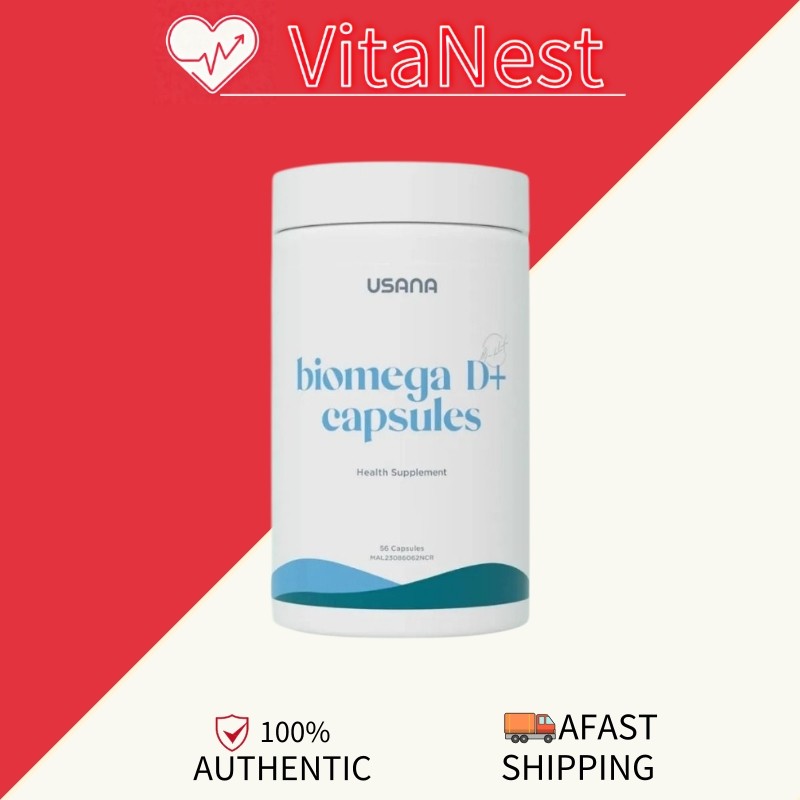 USANA BiOmega D+ - น้ํามันปลาระดับพรีเมียมพร้อมโอเมก้า-3 & วิตามินดี