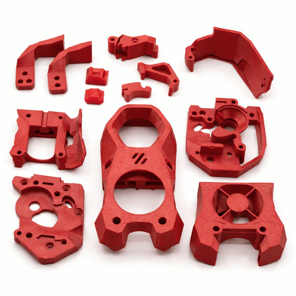 Voron Stealthburner Printed Parts Kit สำหรับ Ender 3 / CoreXY MGN12 (ABS) รองรับ CW2 + V6/Revo พร้อม