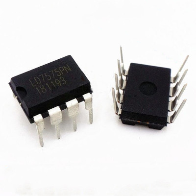 1 ชิ้น/ล็อต LD7575PN LCD การจัดการ p LD7575 DIP 8 ใหม่เดิม