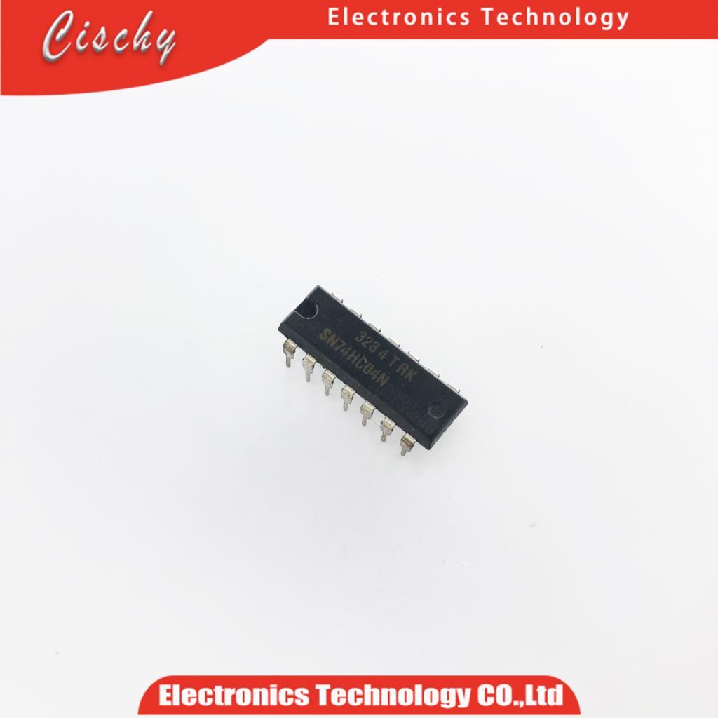 10PCS SN74HC04N DIP14 SN74HC04 DIP 74HC04N DIP 14 74HC04 ใหม่และ IC