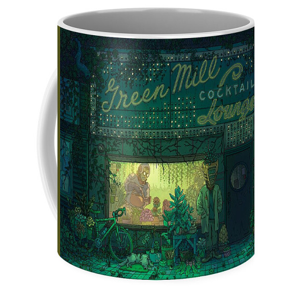 The Green Mill Cocktail Lounge แก้วกาแฟ Green Mill Cocktail Lounge