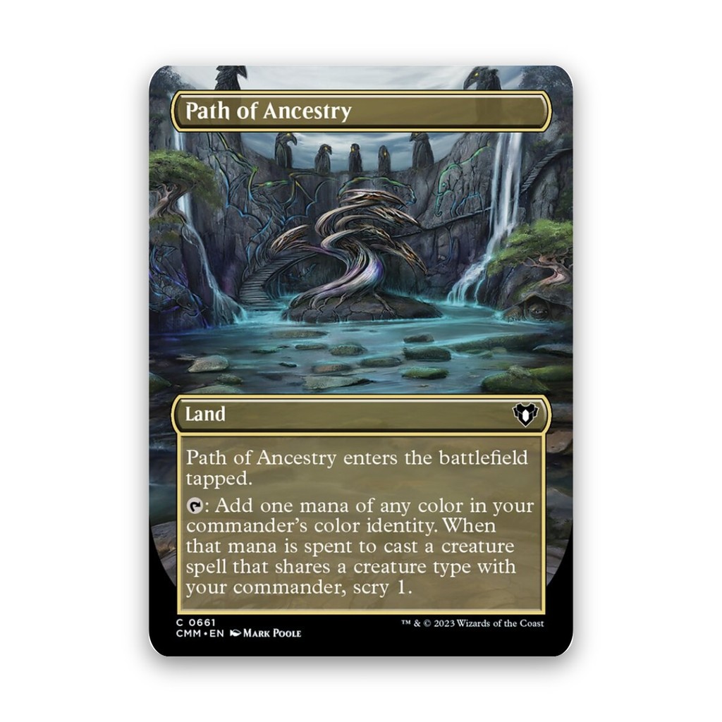 [MTG] Path of Ancestry (#661) [CMM] [LAND] [COMMON] [NORMAL] | Magic the Gathering