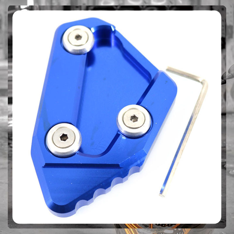 สําหรับ SUZUKI GSXR 1000 2009-2016 GSXR1000 GSX R1000 รถจักรยานยนต์ Kickstand ขาตั้ง Extension Pad แ