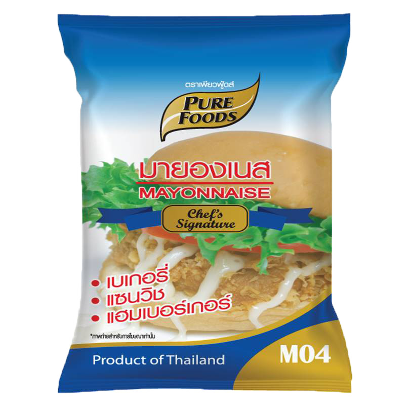 มายองเนส M04 ตราเพียวฟู้ดส์ 1 กก./ชิ้น