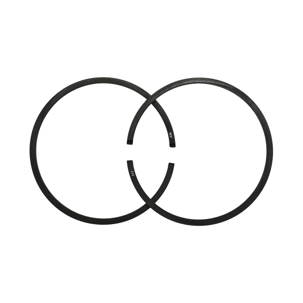 2pcs 40 มม.x 1.5 มม.แหวนลูกสูบชุดสําหรับ Robin NB411 Mitsubishi TL43 Kawasaki TD40 Zenoah G45L G4K เ