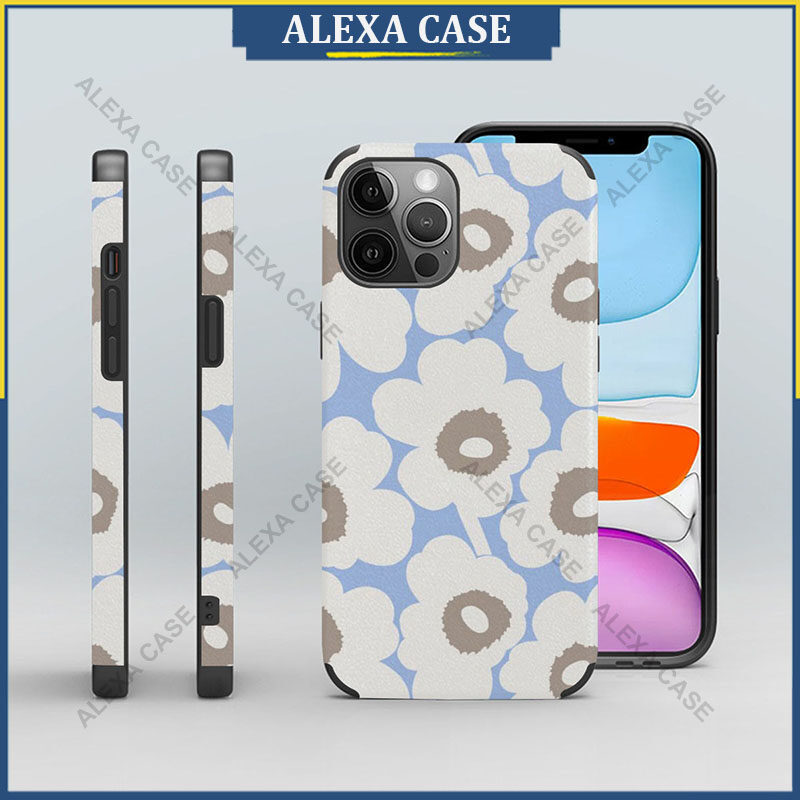 ดอกไม้เคสโทรศัพท์สําหรับ iPhone 17 Pro Max / iPhone 16 Pro Max / iPhone 15 Pro Max / iPhone 13 Pro M