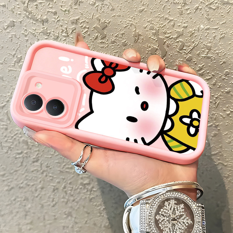 HPเคสโทรศัพท์สําหรับVIVO Y36 4G Y36 5G Y27 4G Y27 5G Y27s Y77T Y78 5G Y78 Plus 5Gกรณีคิตตี้น่ารักเคส