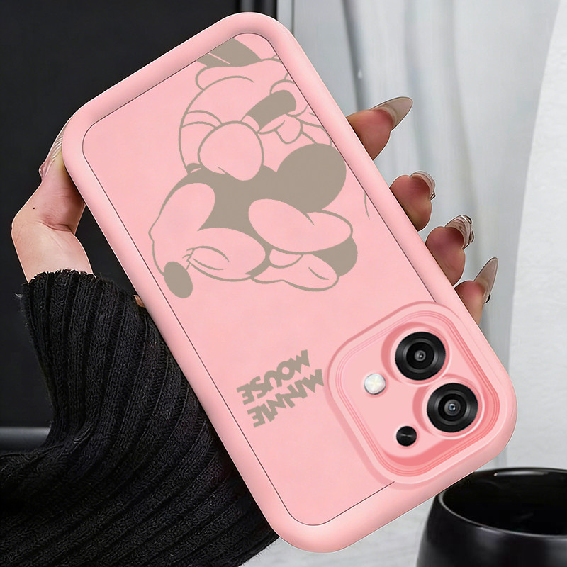 เคสสำหรับ OPPO A6 Pro 4G A6 Pro 5G F31 5G เคสโทรศัพท์หนูน่ารักแบบใหม่สามสีซิลิโคนครบวงจรซอฟต์เชลล์กันกระแทก