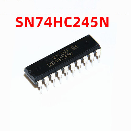 10PCS SN74HC245N DIP20 SN74HC245 DIP 74HC245N DIP 20 74HC245 HD74HC245P ใหม่และ IC