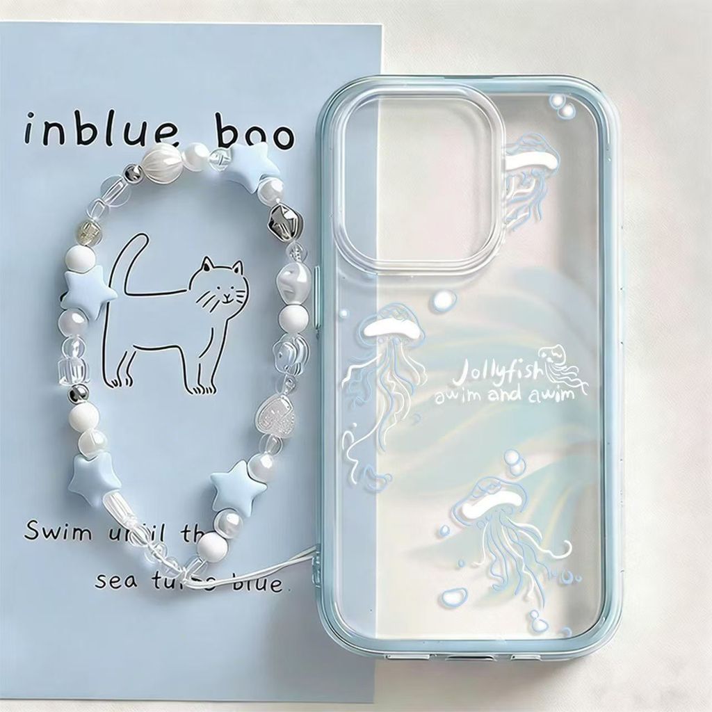 Bubble Dreamy Jellyfish สําหรับ Samsung A57 A07 A36 A06 A16 A17 5G A56 A26 A37 A55 A50 M12 A52 A54 A