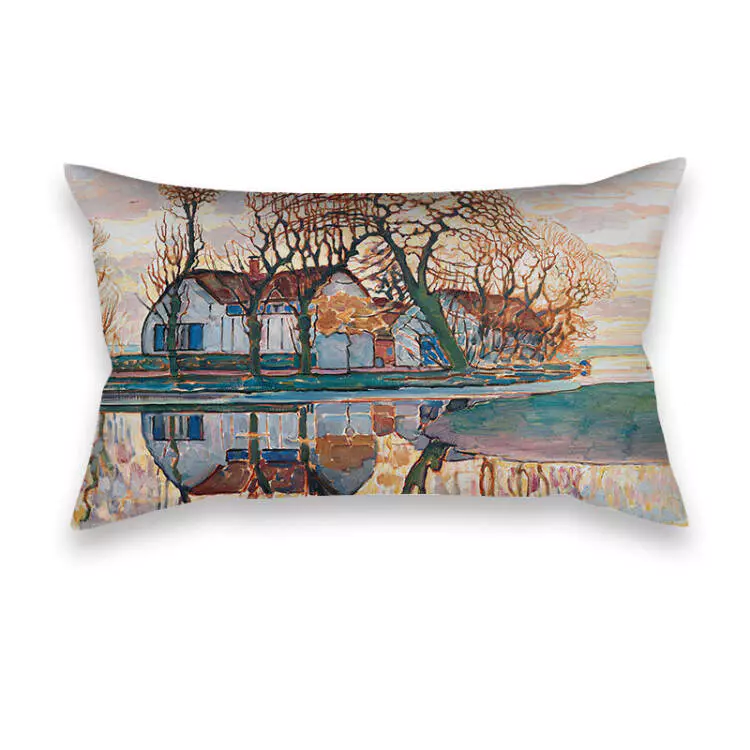 ปลอกหมอนพิมพ์ลาย Pet Mondrian 50x30 ซม. / 74x48 ซม. thumbnail 3