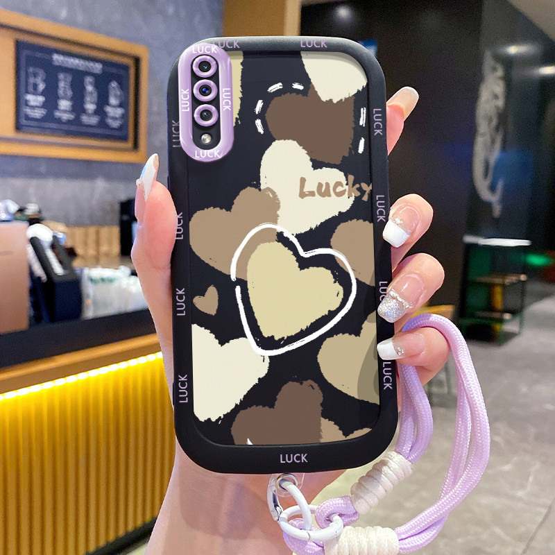 เคส Samsung A50 A50s A30s เคส Small Love พร้อมเชือกเส้นเล็ก
