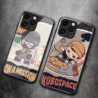 เคสสำหรับ VIVO Y11 2019 Y3 2019 เคสโทรศัพท์คูโบสเปซเปลือกแก้วกันกระแทก