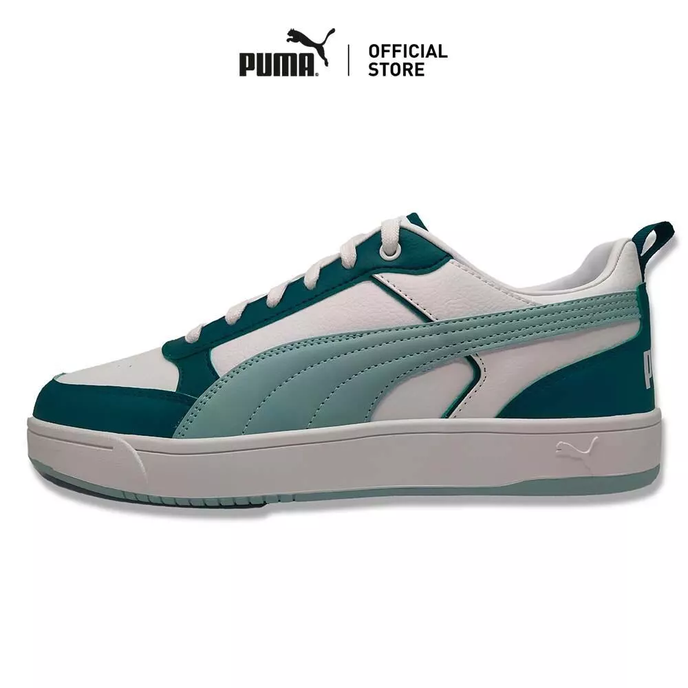PUMA Basics รองเท้าผ้าใบ PUMA Dribble สีขาว - 40032611