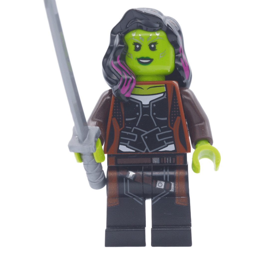 Pearbrick |instock| Gamora Brown Coat Infinity War จากชุด 76107 | Authentic 100% Marvel