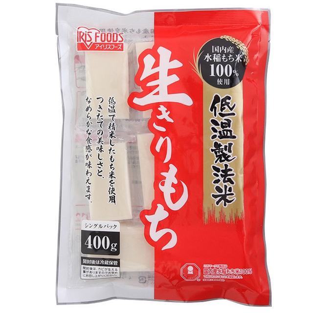 🌴 ไอริสโอยามะคิริโมจิไรซ์เค้ก 400กรัม [4562403552839] 💐 Iris Oyama Kirimochi Rice Cake 400g. 🍁 แป้ง 