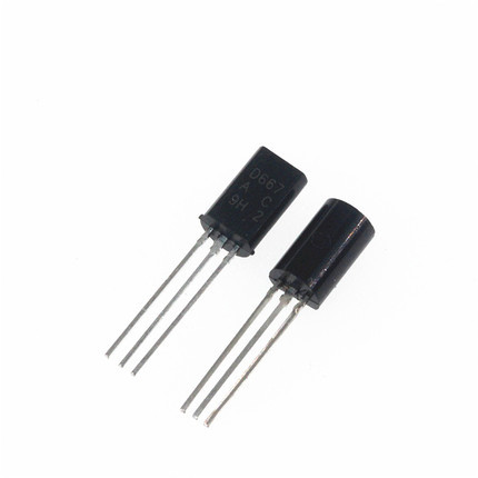 50PCS 2SD667 D667 TO92 ถึง 92L ทรานซิสเตอร์ Encapsulate
