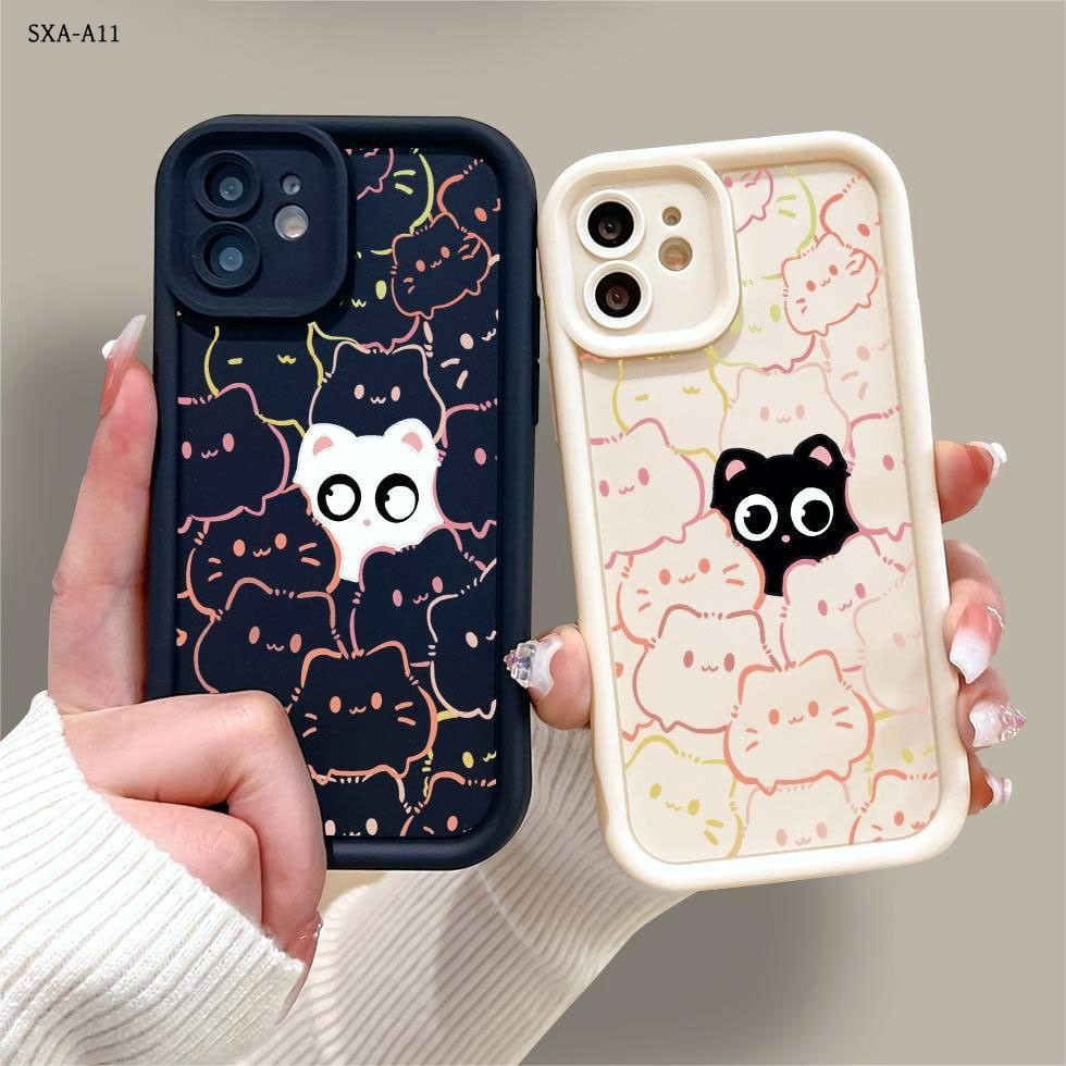 เคส For Samsung Galaxy A16 A15 A14 A13 A12 A11 เคสโทรศัพท์ เคสซัมซุง เคสนิ่ม Silicone Phone Case TY