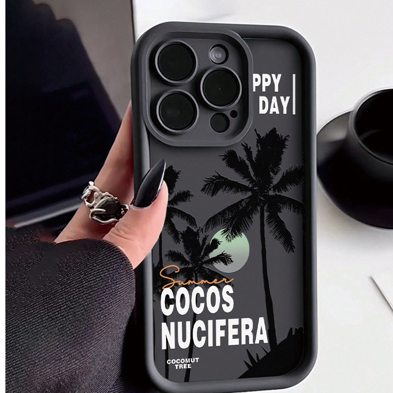 ต้นมะพร้าว เคส Infinix Hot 40I Hot 30I Zero 30 Smart 8 Hot 50I Smart 9 Gt 20 Pro Smart 6 Smart 7Hot 