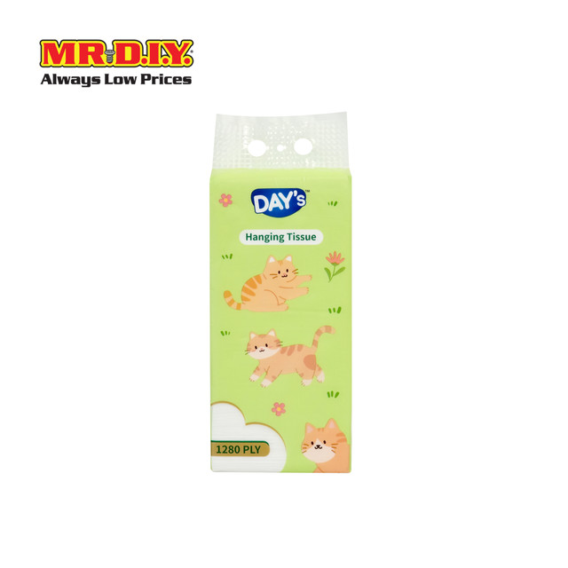 DAY'S กระดาษทิชชู่แบบแขวน หนา 4 ชั้น (1,280 แผ่น/แพ็ก)_8979226