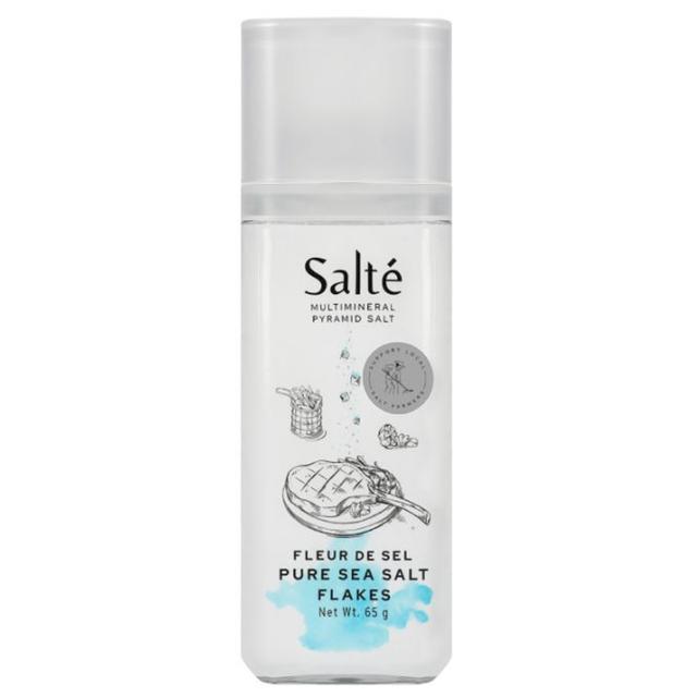 🌻 ซอลท์เต้เกล็ดดอกเกลือทะเลบริโภคไม่เสริมไอโอดีน 65กรัม 🌈 8857127930039 🌴 Salte Pure Sea Salt Flakes
