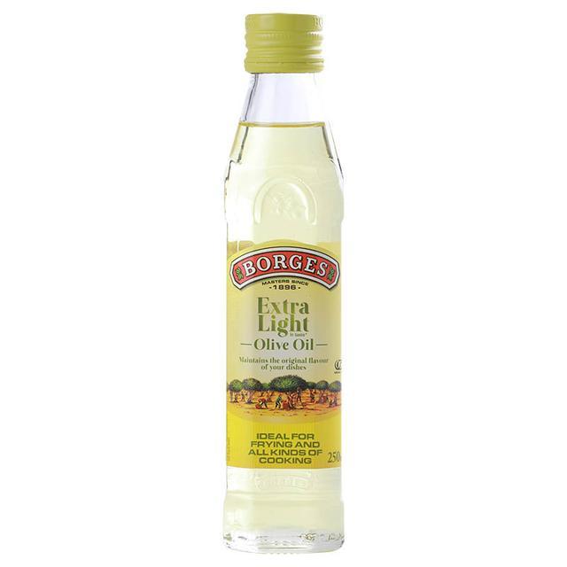 🌻 บอร์เจสน้ำมันมะกอกเอ็กตร้าไลท์ 250มล. 🌈 8410179300849 🌴 Borges Extra Light Olive Oil 250ml. 🍉 ของแ