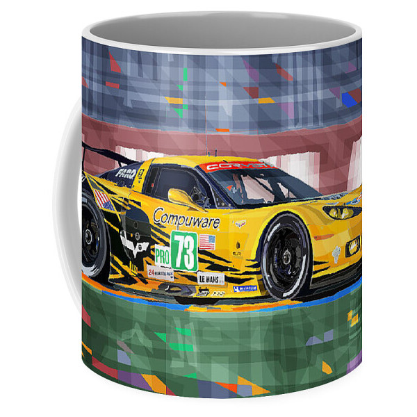 Chevrolet Corvette C6R GTE Pro Le Mans 24 2012 Chevrolet Corvette C6R GTE Pro Le Mans 24 2012 แก้วกา