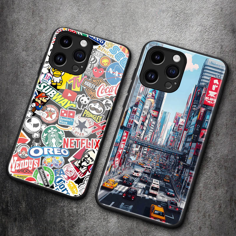 เคสสำหรับ Xiaomi Redmi Note 8 Note 8T Note 8 Pro เคสโทรศัพท์แบรนด์อินเทรนด์เปลือกแก้วกันกระแทก - รูปที่ 5