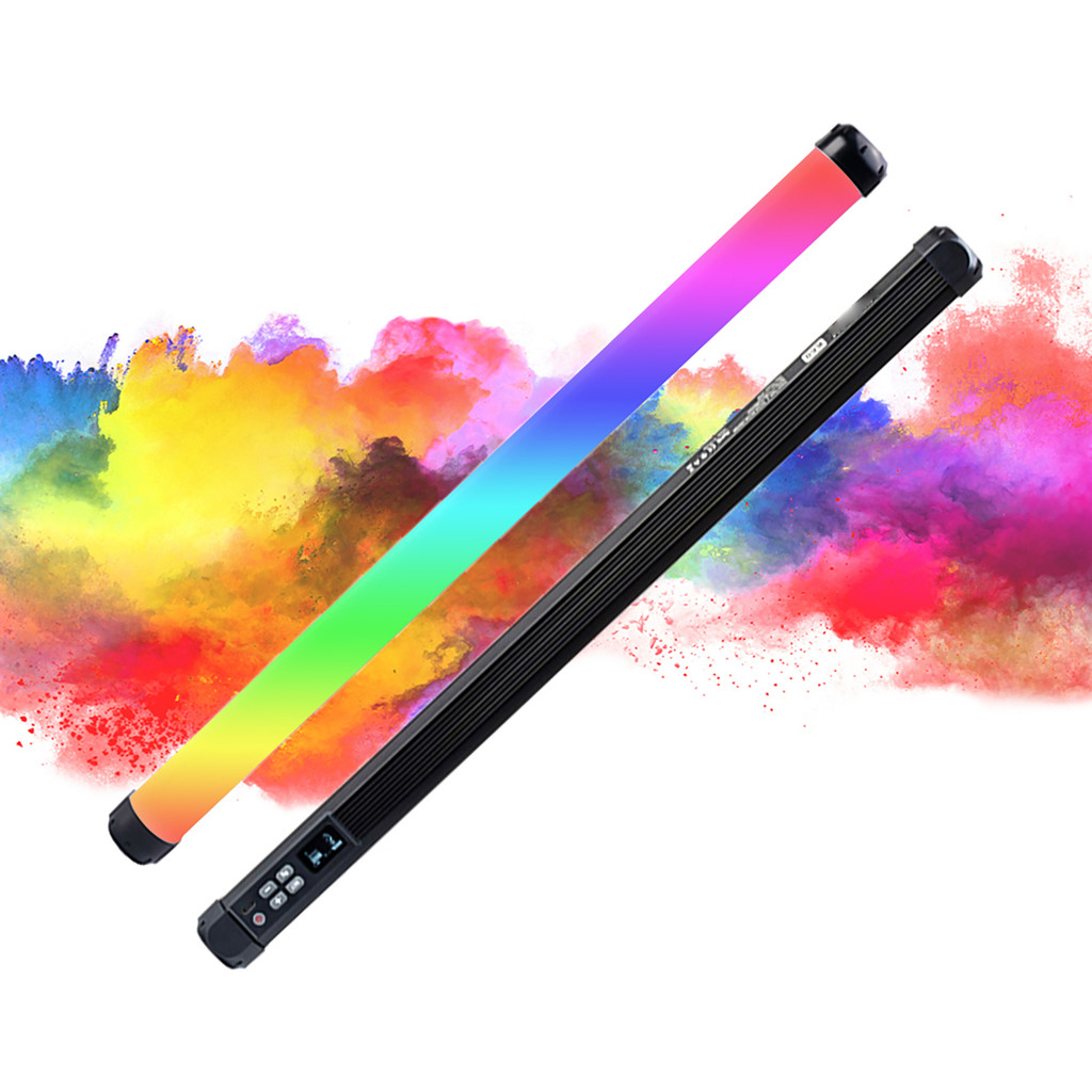 VILTROX K60 20W RGB ไฟ LED หลอดสองสีแบบพกพาเติม Wand Stick 2500K-8500K หรี่แสงได้ TLCI97 CRI95 พร้อม