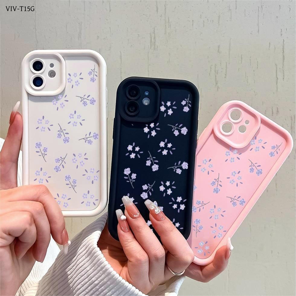 เคส For VIVO X200 T1 T1X Pro 5G เคสโทรศัพท์ เคสวีโว่ เคสนิ่ม Silicone Phone Case TY