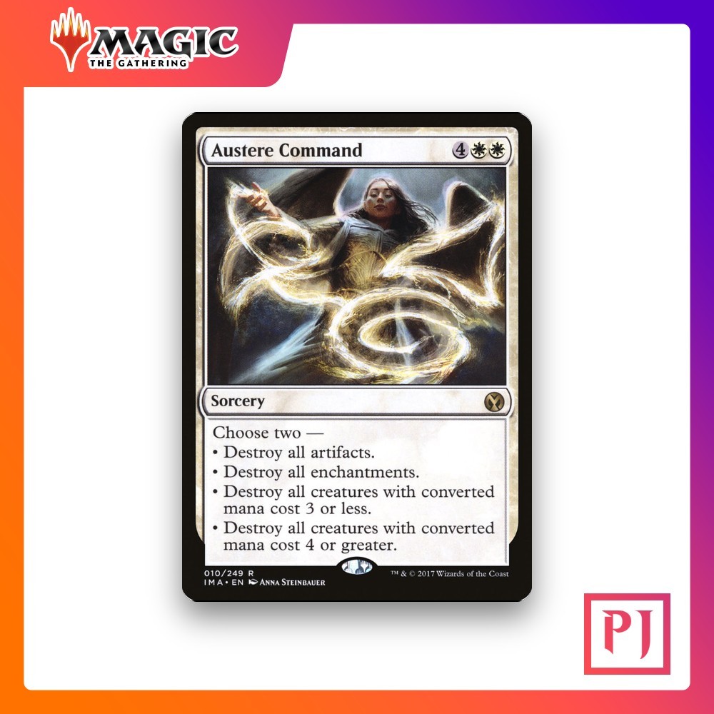 [MTG] Austere Command (#10) [IMA] [WHITE] [RARE] | Magic the Gathering