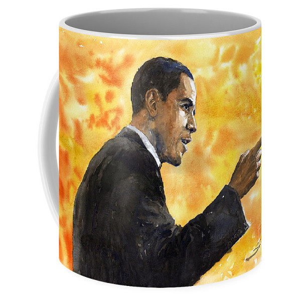 Barack Obama 02 แก้วกาแฟ Barack Obama 02
