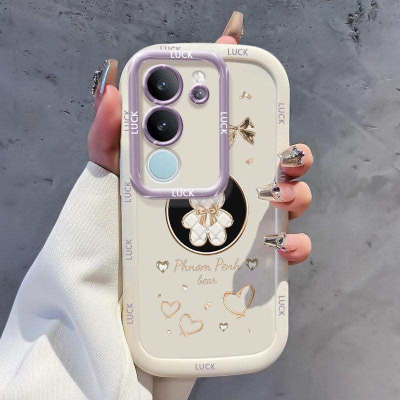 VIVO V29 5G V29E 5G V29 Pro 5G Silicon Case Creative Rose