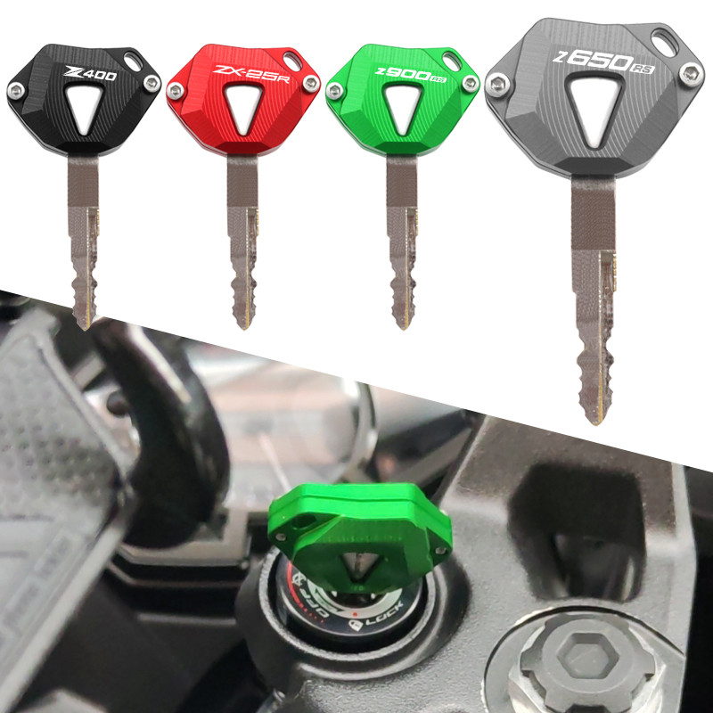 อุปกรณ์เสริมรถจักรยานยนต์ Key Shell สําหรับ KAWASAKI Z900RS Z650RS Z400 ZX25R Z 900RS 650RS ZX 25R Z