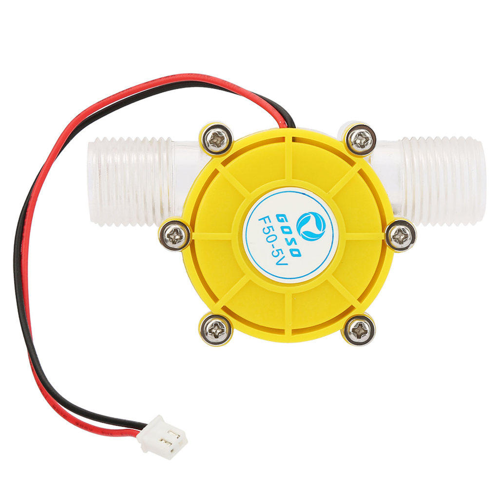 F50 Micro Hydro DC Water Flow Pump Turbine Hydroelectric Power Energy Generator(5V)