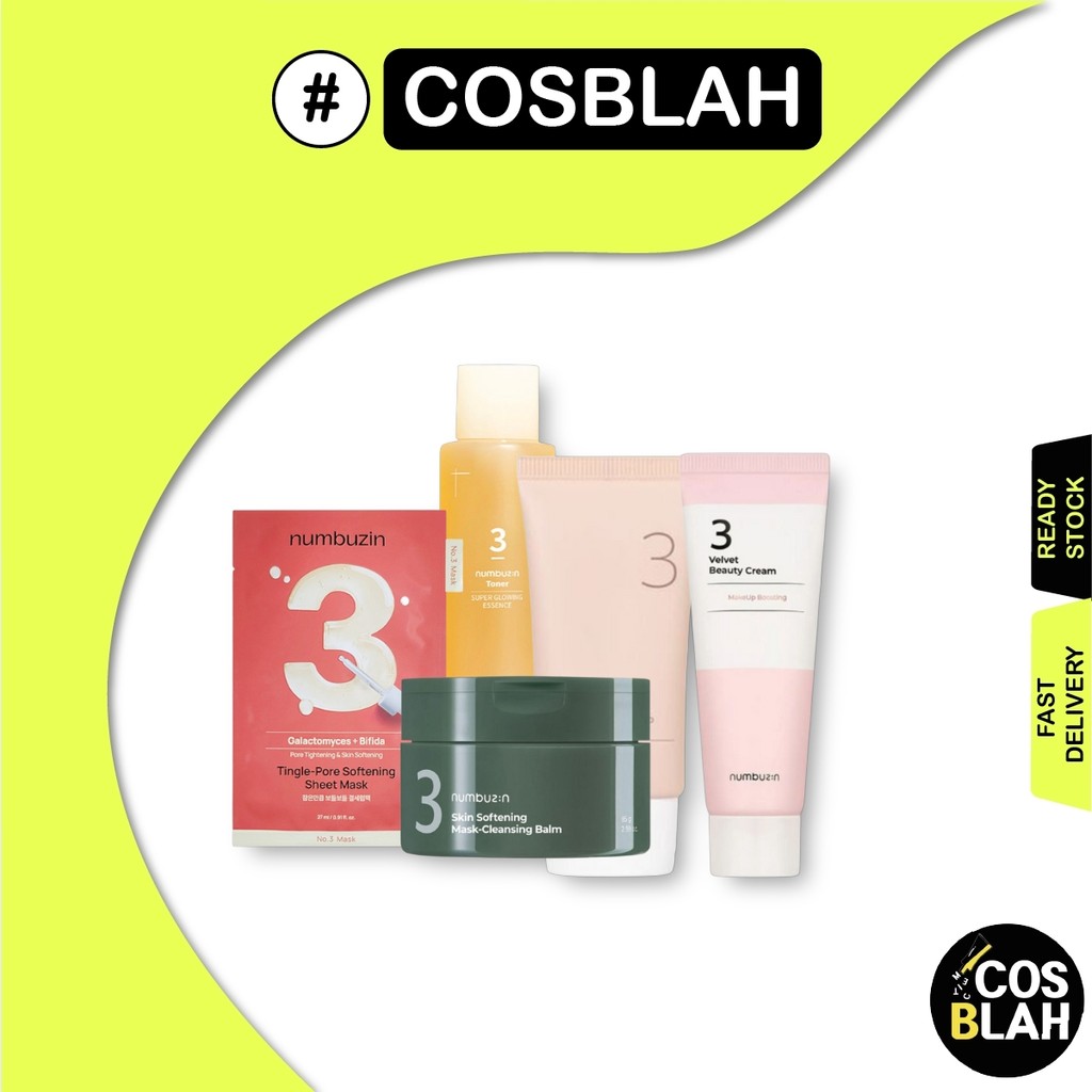 Numbuzin No.3 Toner / Serum / Mask Pack
