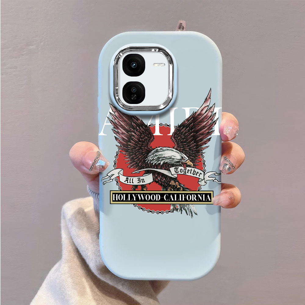 Vivo IQOO Z9 LITE Z9X U6 U5 U5E Z1X 13 5G NEO U5X Z7I U10 U3X U3 U20 U1X ล่าสุด Cellphoneปลอก Eagle 