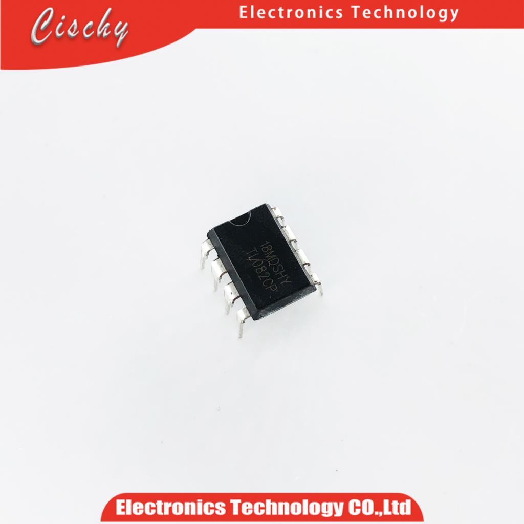 10 ชิ้น/ล็อต TL082CP TL082CN TL082 DIP 8 ในสต็อก