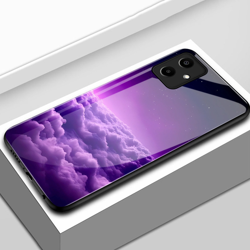 เคสสำหรับ Samsung A06 4G A05 M05 F05 A05s A04 M04 F04 A04s เคสโทรศัพท์ทิวทัศน์ที่สวยงามเปลือกแก้วกันกระแทก