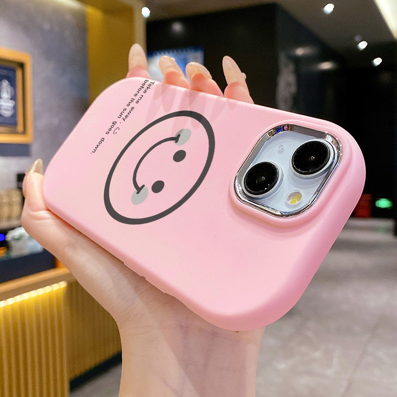 เคสสำหรับ VIVO Y100 5G เคสโทรศัพท์รอยยิ้มกันกระแทกกลมและอ้วน ราคา ถูกที่สุด ดีลบีเคเค แกลเลอรีภาพที่ 8