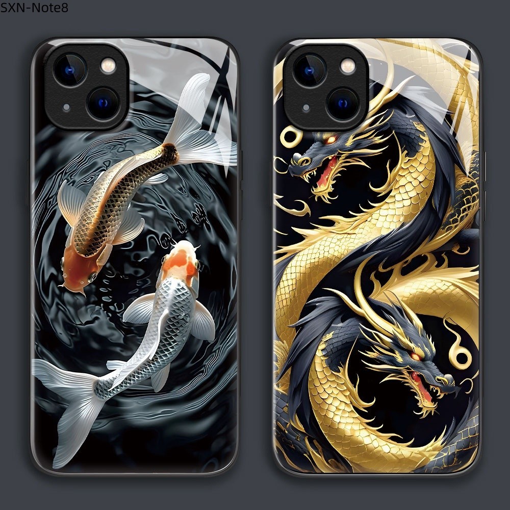 เคส For Samsung Galaxy Note 20 10 9 8 Plus Lite Ultra เคสโทรศัพท์ เคสมือถือ เคสซัมซุง เคสแข็ง Phone Glass Case BLK
