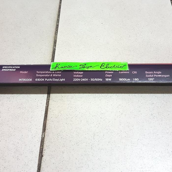 Inlite Tl Tube Light Neon T8 18W Int8008 120 ซม.หลอดไฟ Led - สีขาว Pasti
