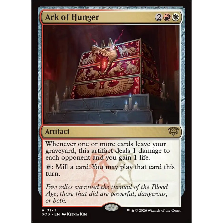 Ark of Hunger การ์ด Magic the Gathering [MTG] ของแท้