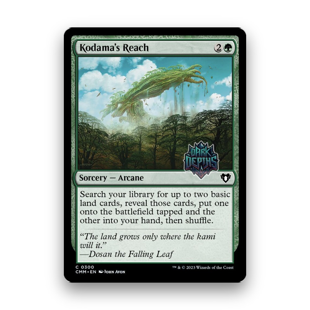 [MTG] Kodama's Reach (#300) [CMM] [GREEN] [COMMON] | Magic the Gathering