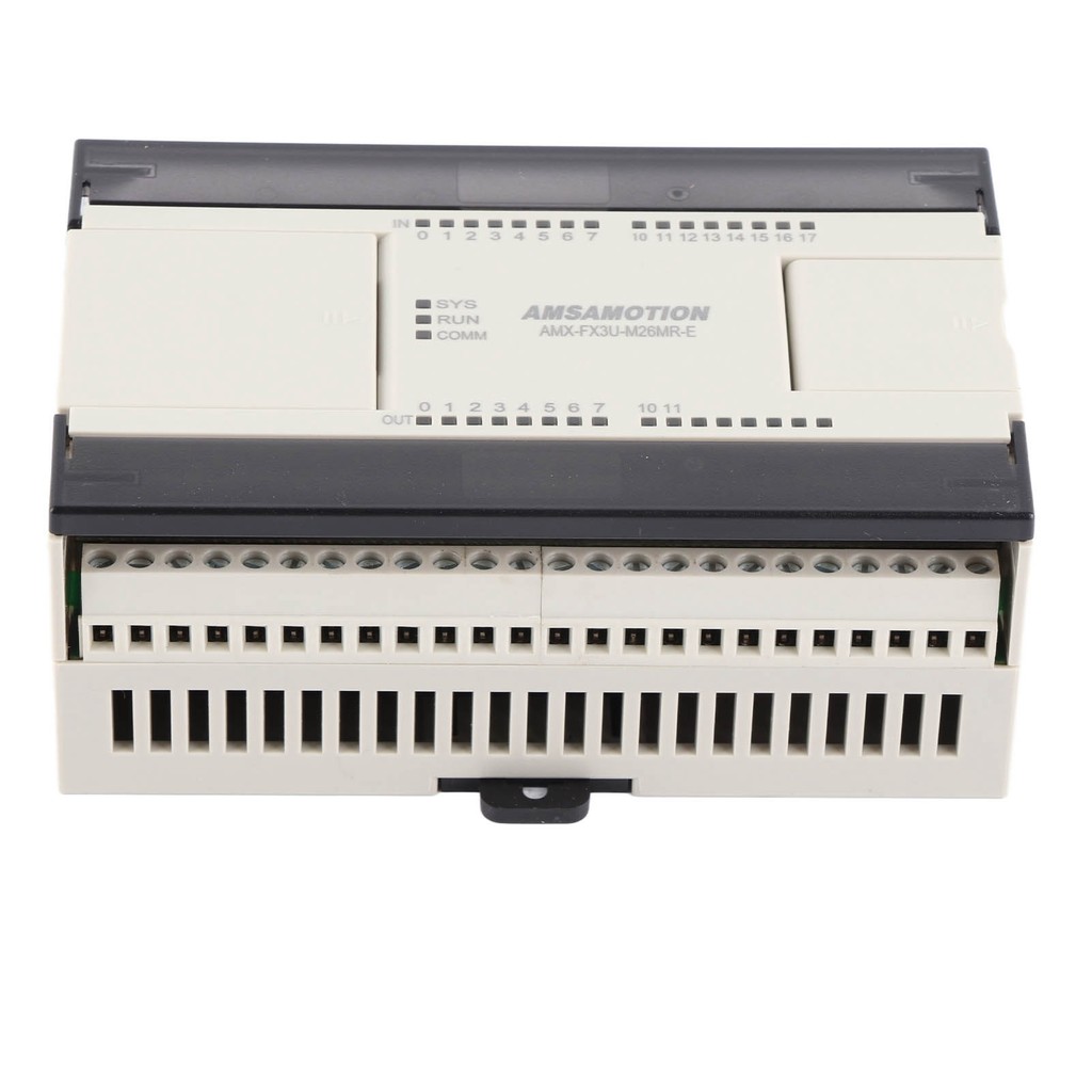 Hometh PLC โปรแกรมคอนโทรลเลอร์ AMX‐FX3U‐M26MR‐E รีเลย์พร้อมพอร์ตอีเธอร์เน็ตแบบอะนาล็อก DC24V