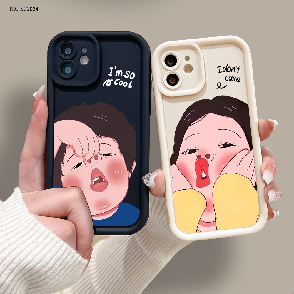 เคส For Tecno Spark 20 20C 10 10C 8C Go 1 2 Pova 6 Neo Pop 9 2023 2024 2025 Pro 4G เคสโทรศัพท์ เคสนิ่ม Phone Case JS